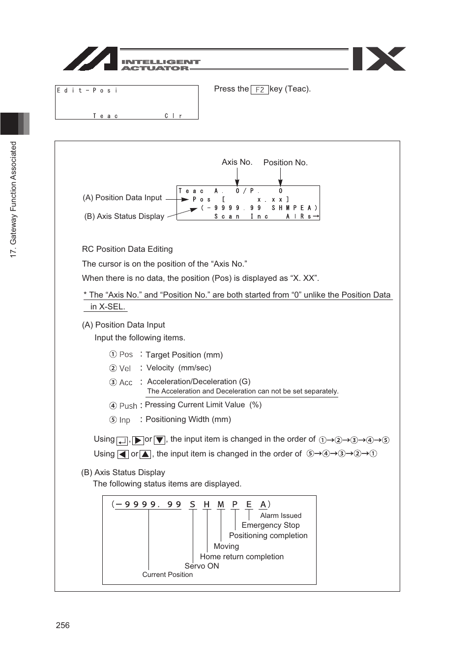 IAI America SEL-TG User Manual | Page 274 / 314