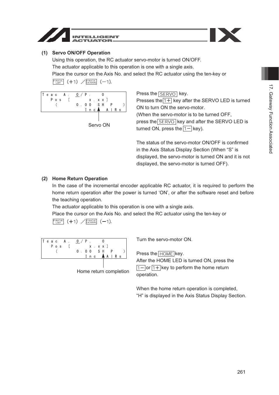 IAI America SEL-TG User Manual | Page 279 / 314