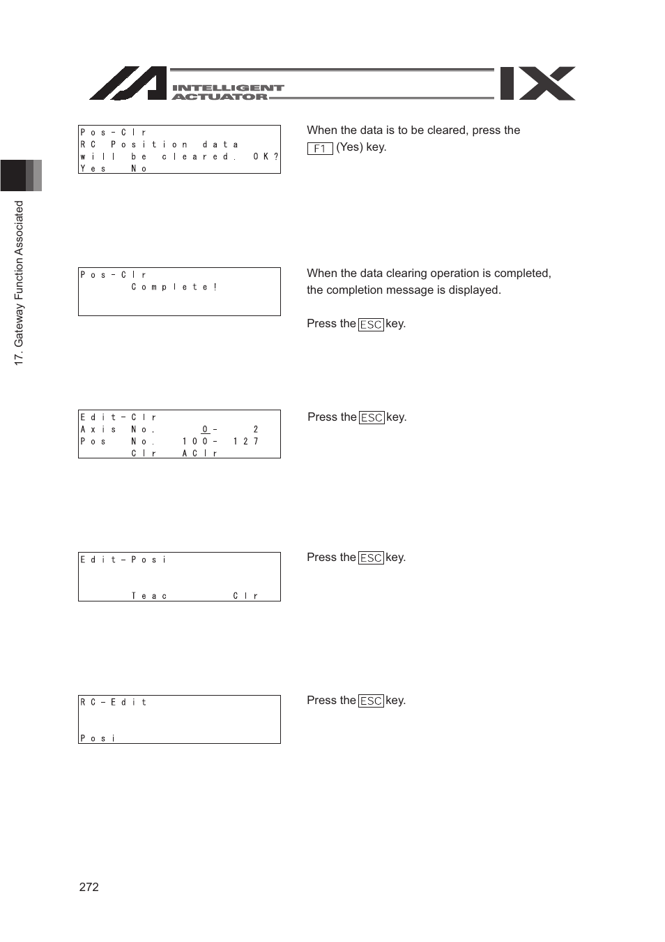 IAI America SEL-TG User Manual | Page 290 / 314