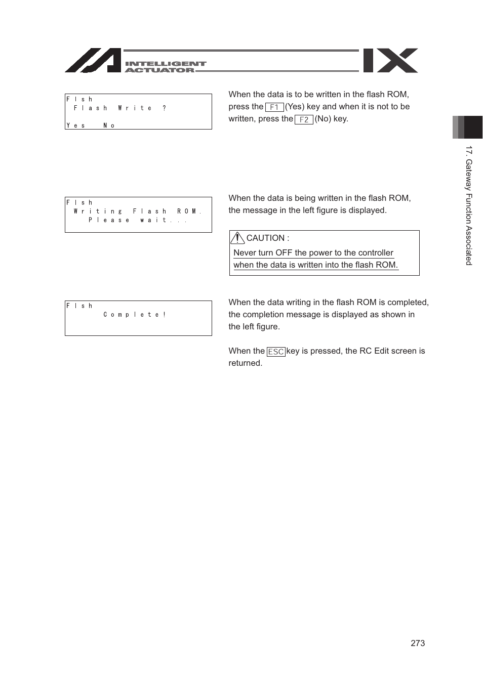 IAI America SEL-TG User Manual | Page 291 / 314