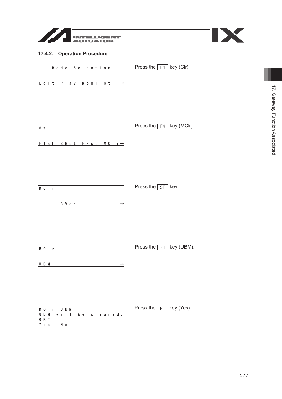 IAI America SEL-TG User Manual | Page 295 / 314