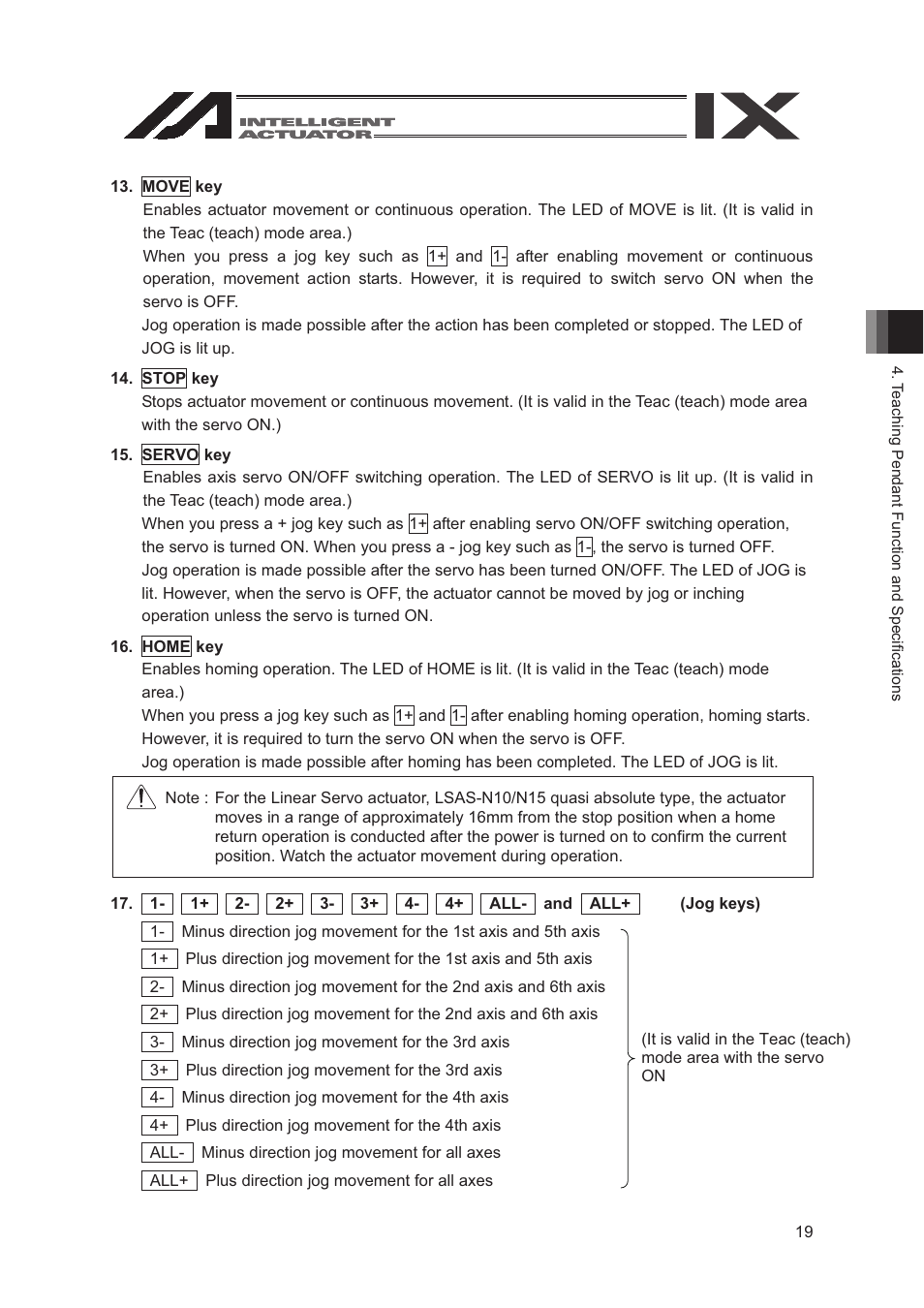 IAI America SEL-TG User Manual | Page 37 / 314