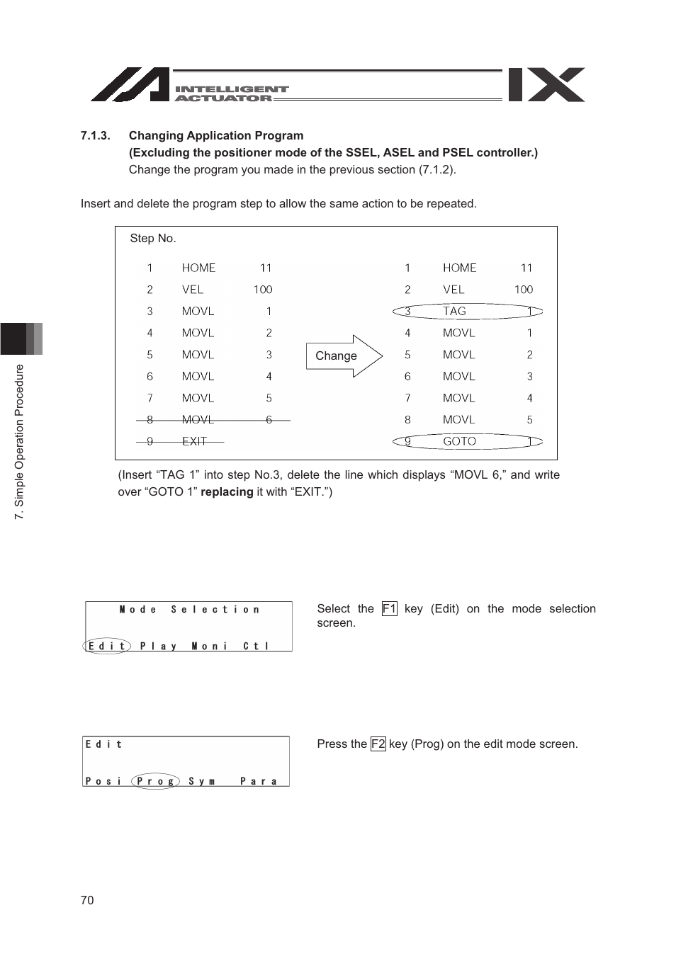 IAI America SEL-TG User Manual | Page 88 / 314