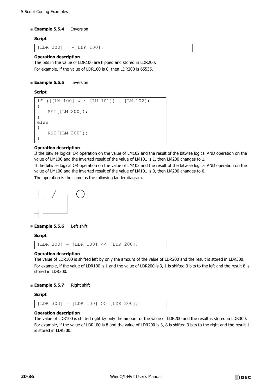 IDEC High Performance Series User Manual | Page 1000 / 1448