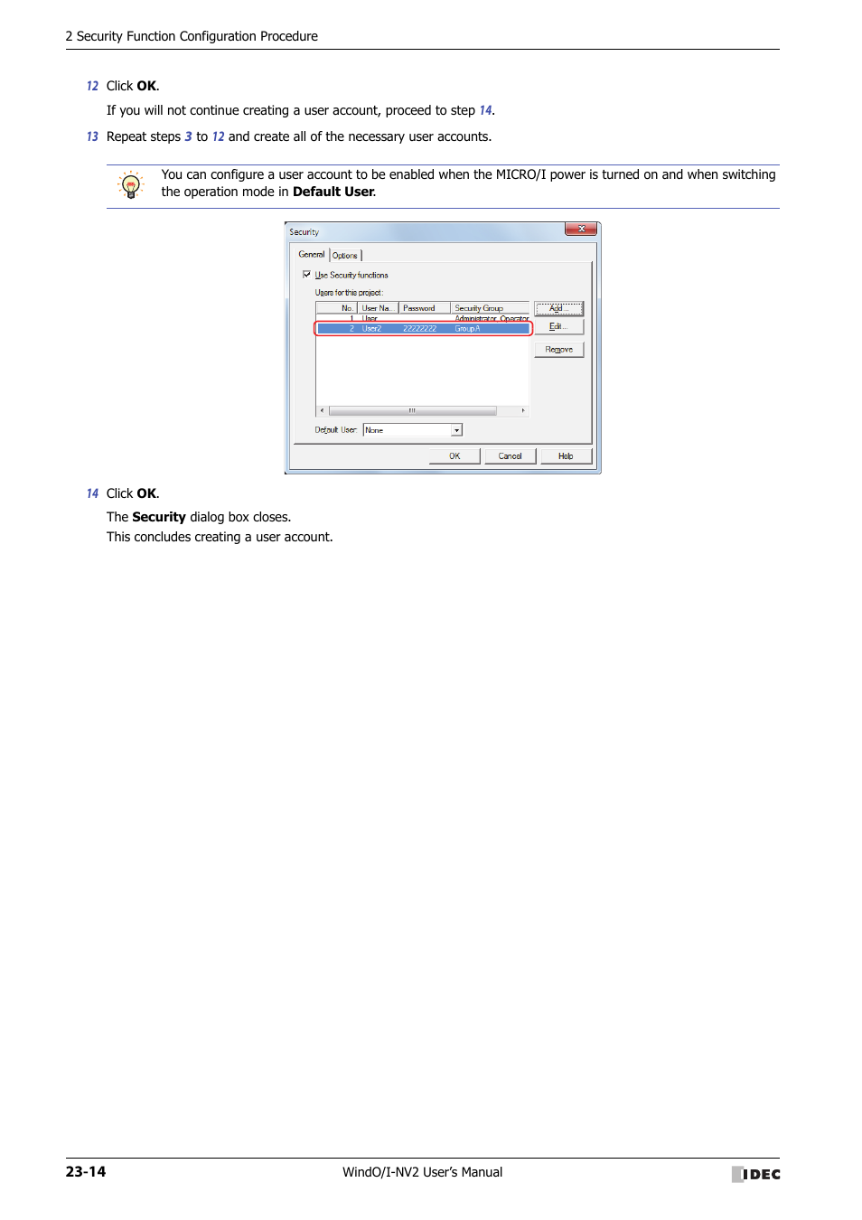 IDEC High Performance Series User Manual | Page 1064 / 1448