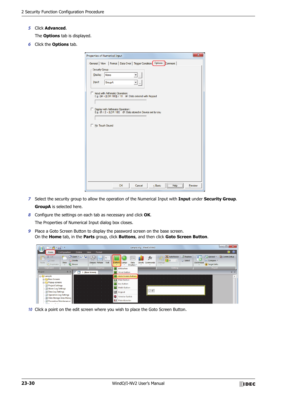 IDEC High Performance Series User Manual | Page 1080 / 1448