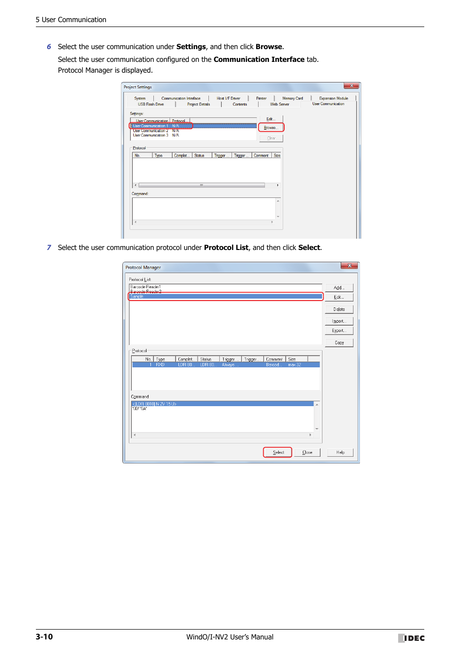 IDEC High Performance Series User Manual | Page 112 / 1448