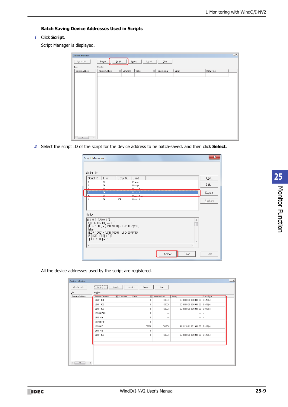 IDEC High Performance Series User Manual | Page 1135 / 1448