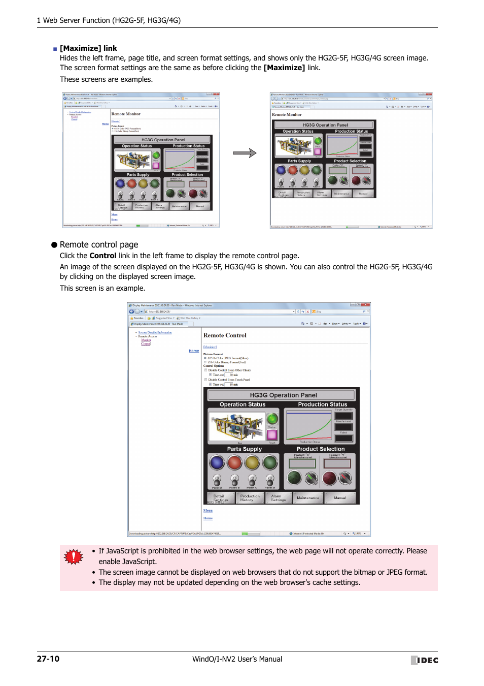 IDEC High Performance Series User Manual | Page 1168 / 1448