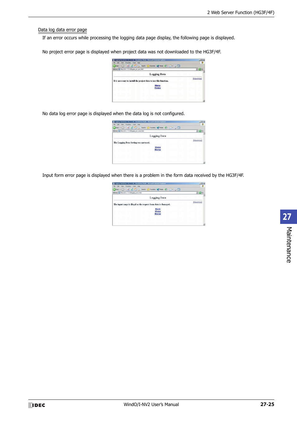 IDEC High Performance Series User Manual | Page 1183 / 1448