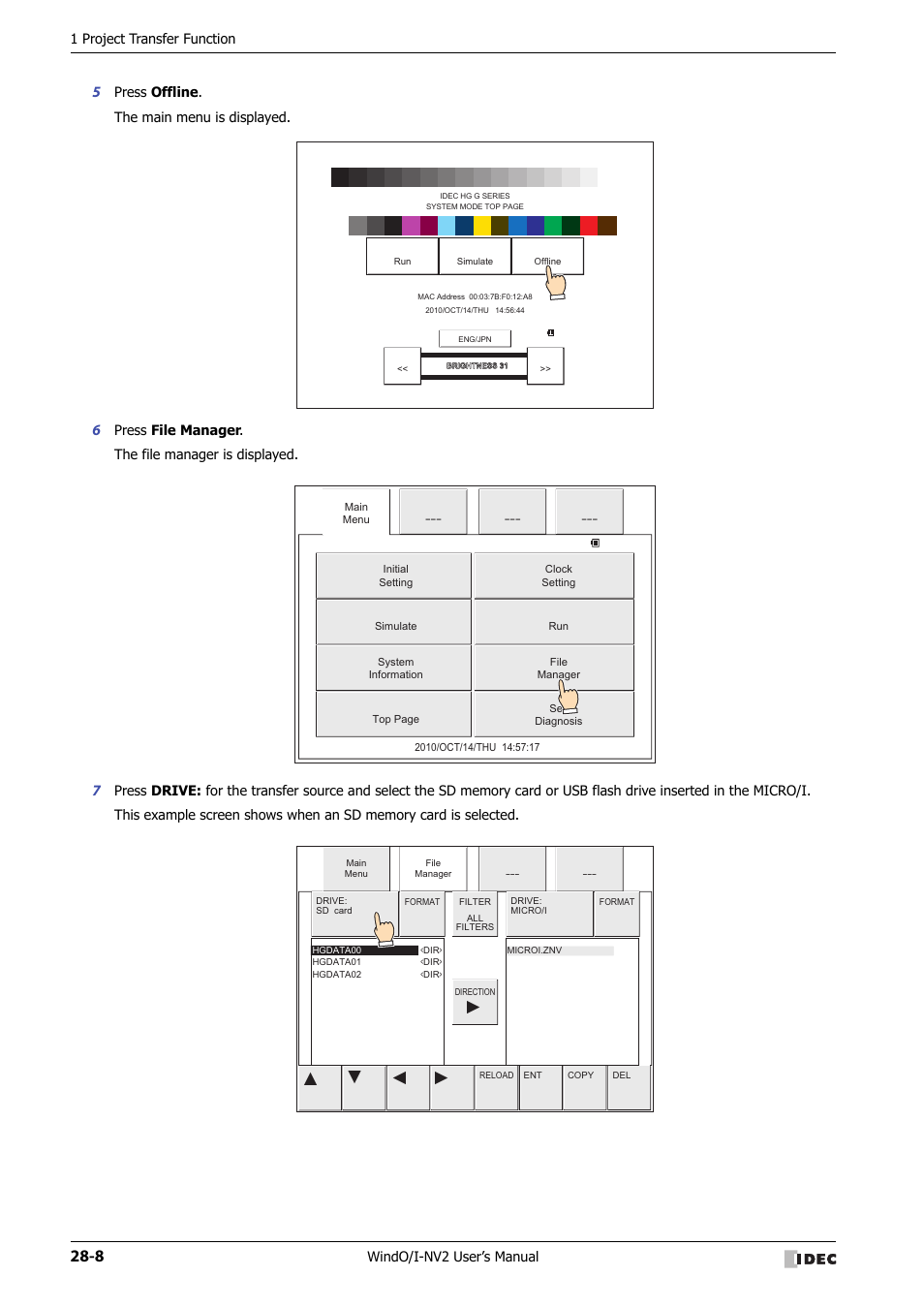 IDEC High Performance Series User Manual | Page 1202 / 1448