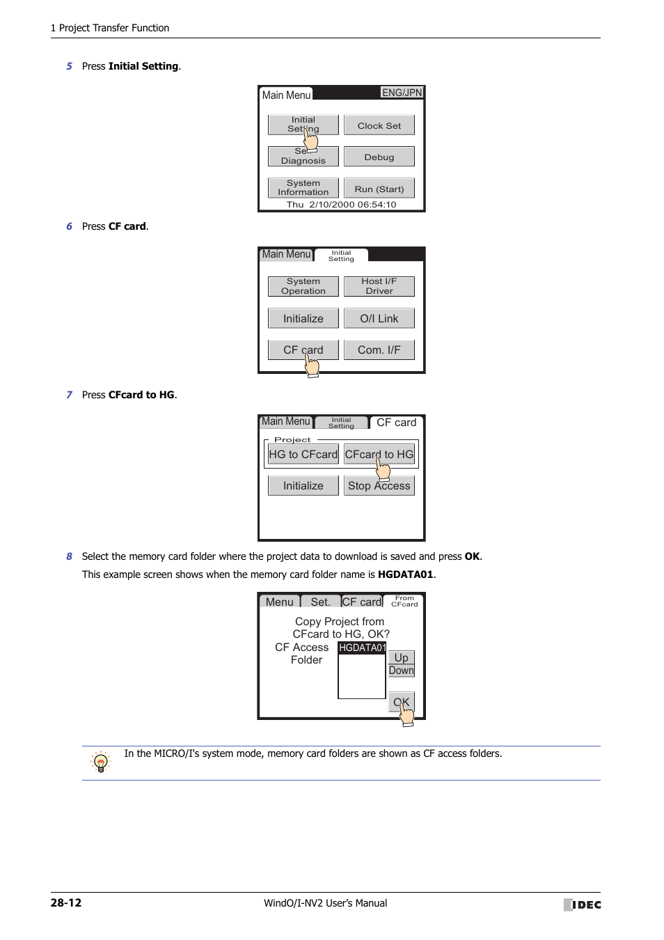 IDEC High Performance Series User Manual | Page 1206 / 1448