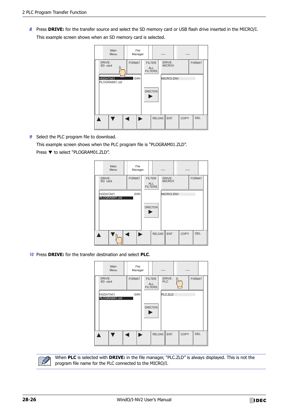 IDEC High Performance Series User Manual | Page 1220 / 1448