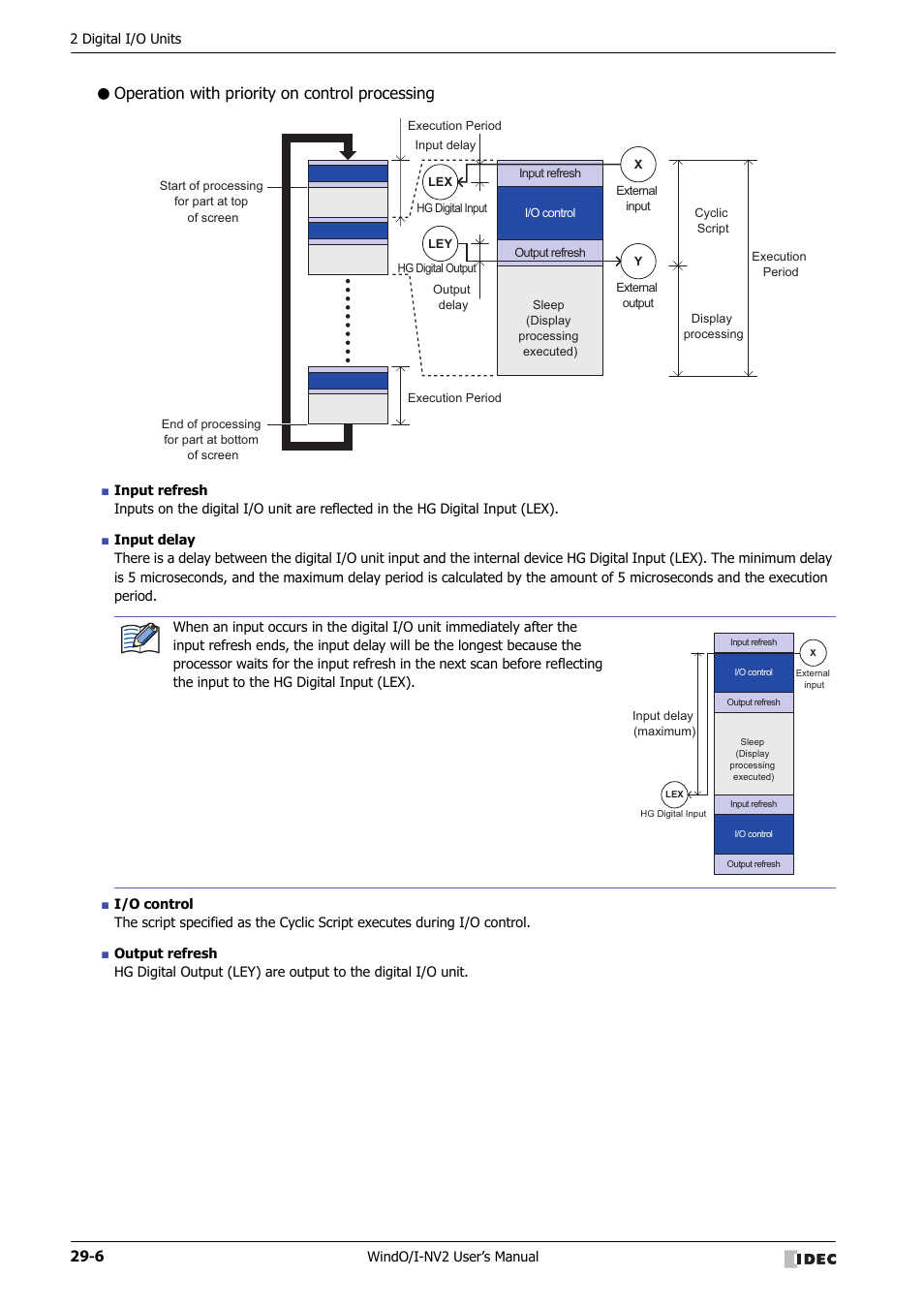 Operation with priority on control processing | IDEC High Performance Series User Manual | Page 1240 / 1448