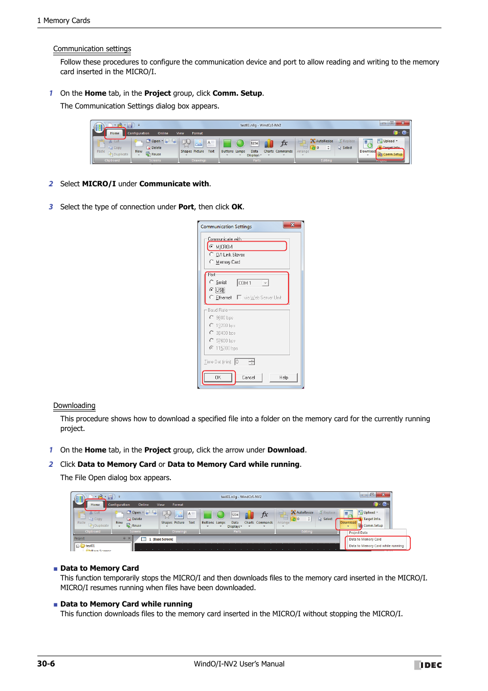 IDEC High Performance Series User Manual | Page 1250 / 1448