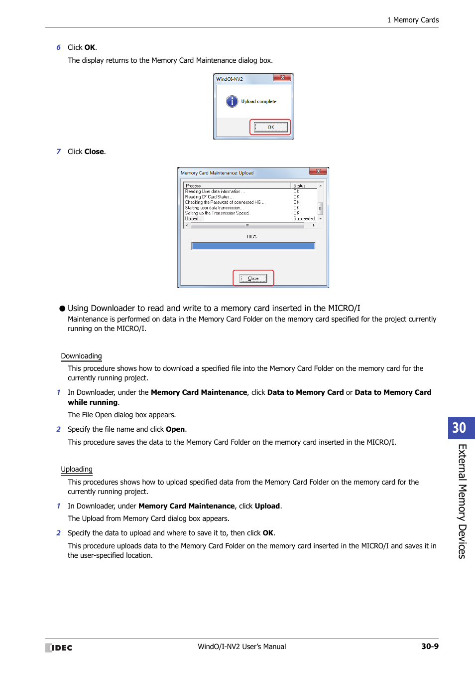 IDEC High Performance Series User Manual | Page 1253 / 1448