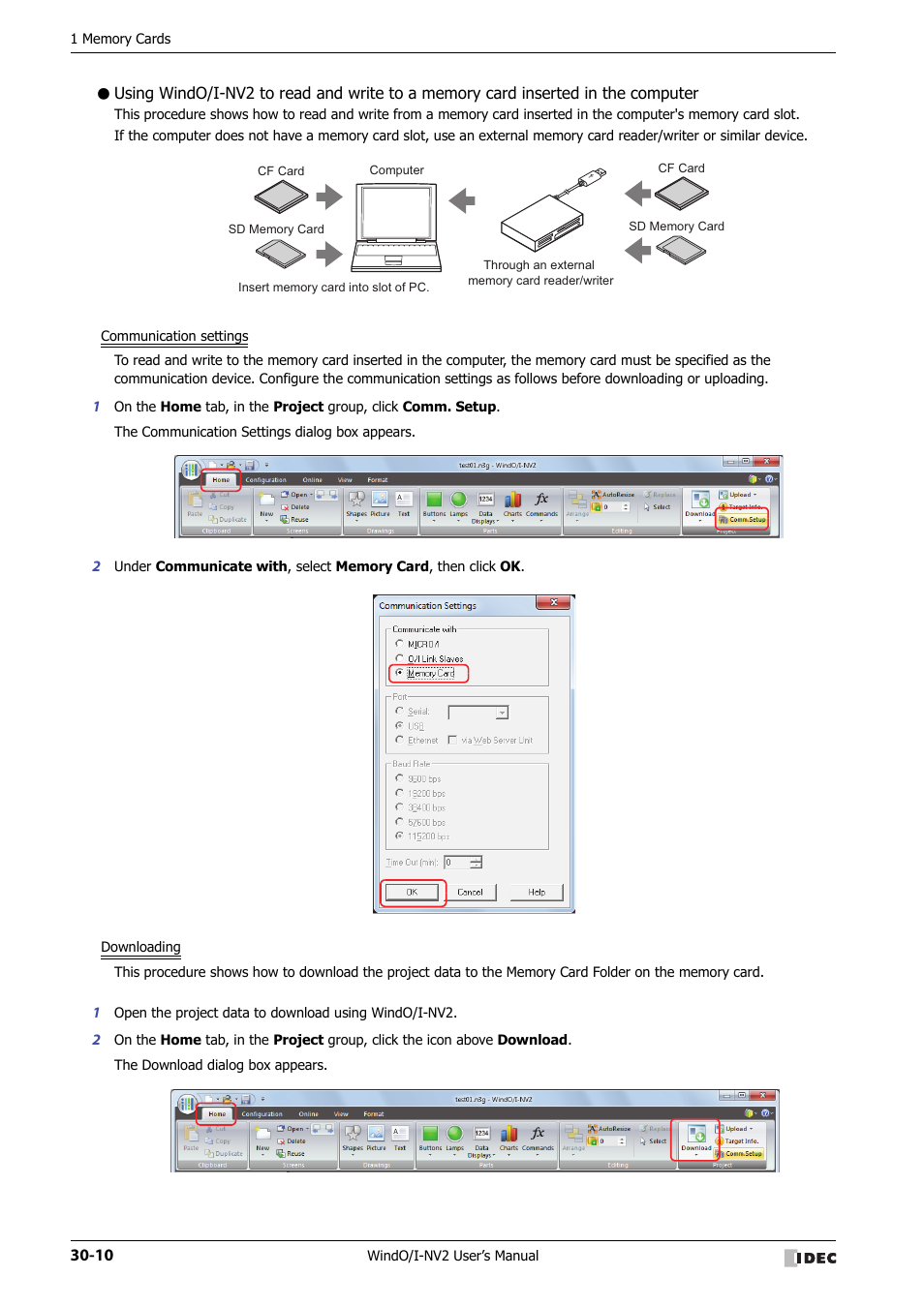 Er to chapter 30 | IDEC High Performance Series User Manual | Page 1254 / 1448