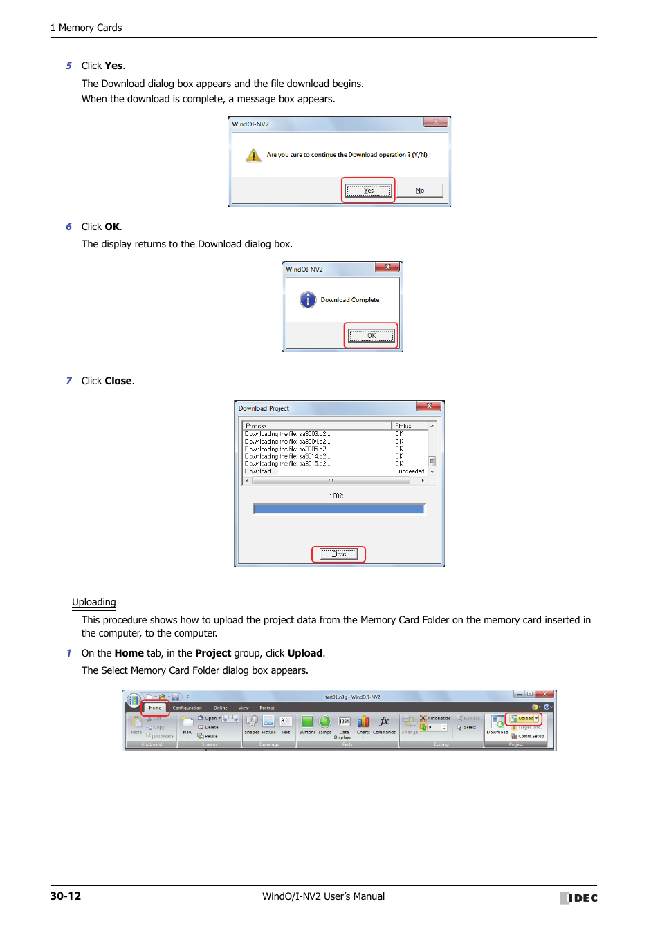 Er to chapter 30 | IDEC High Performance Series User Manual | Page 1256 / 1448