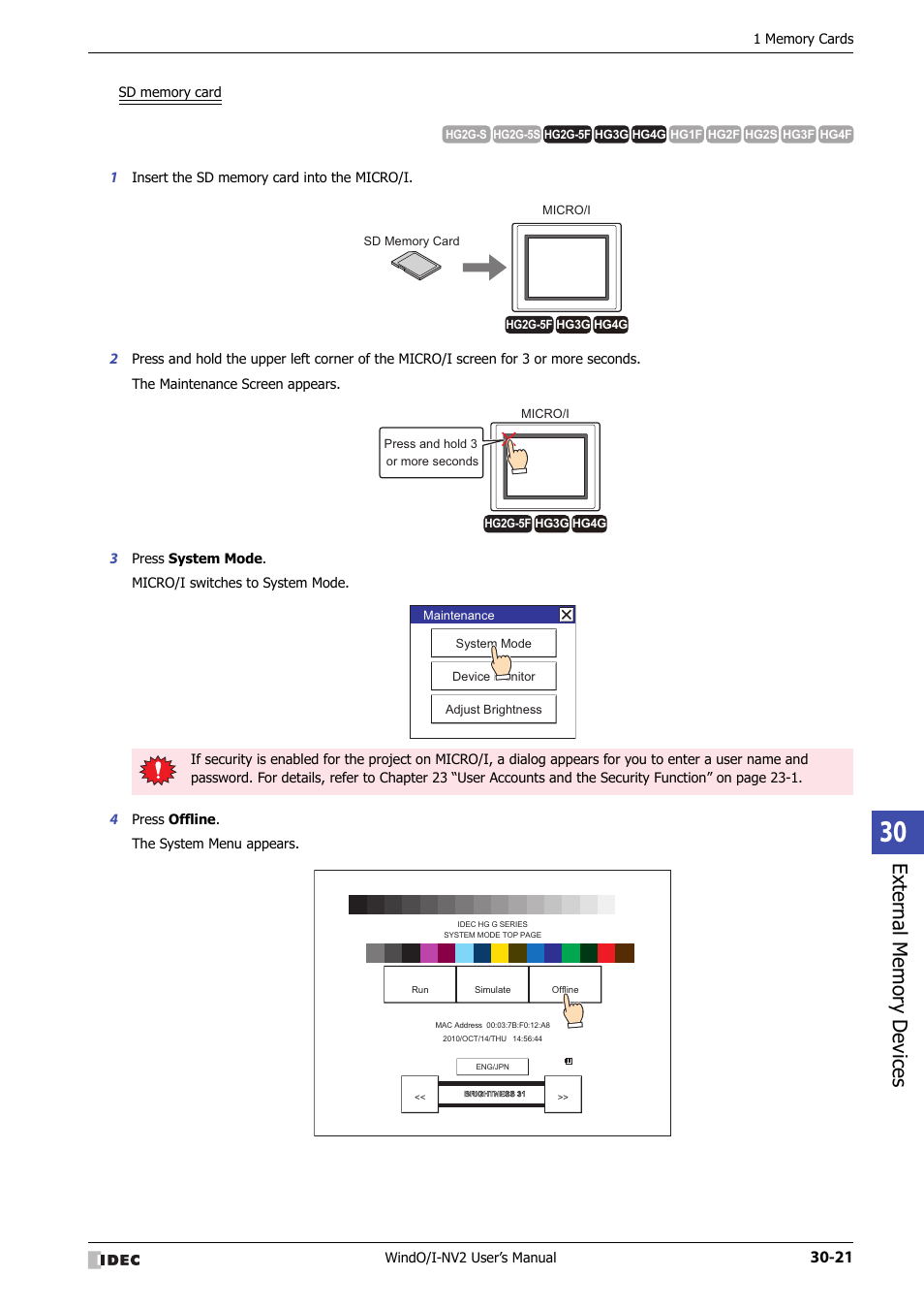 IDEC High Performance Series User Manual | Page 1265 / 1448