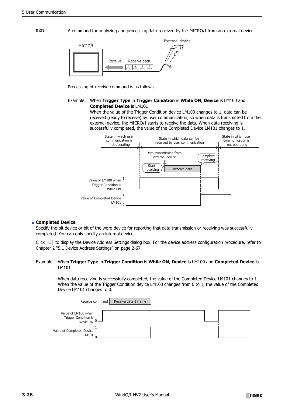 IDEC High Performance Series User Manual | Page 130 / 1448