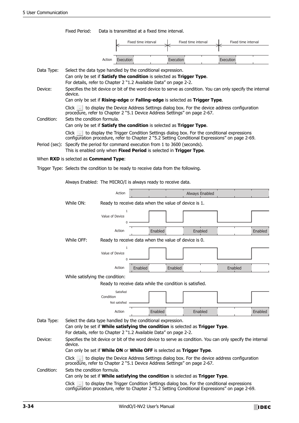 IDEC High Performance Series User Manual | Page 136 / 1448