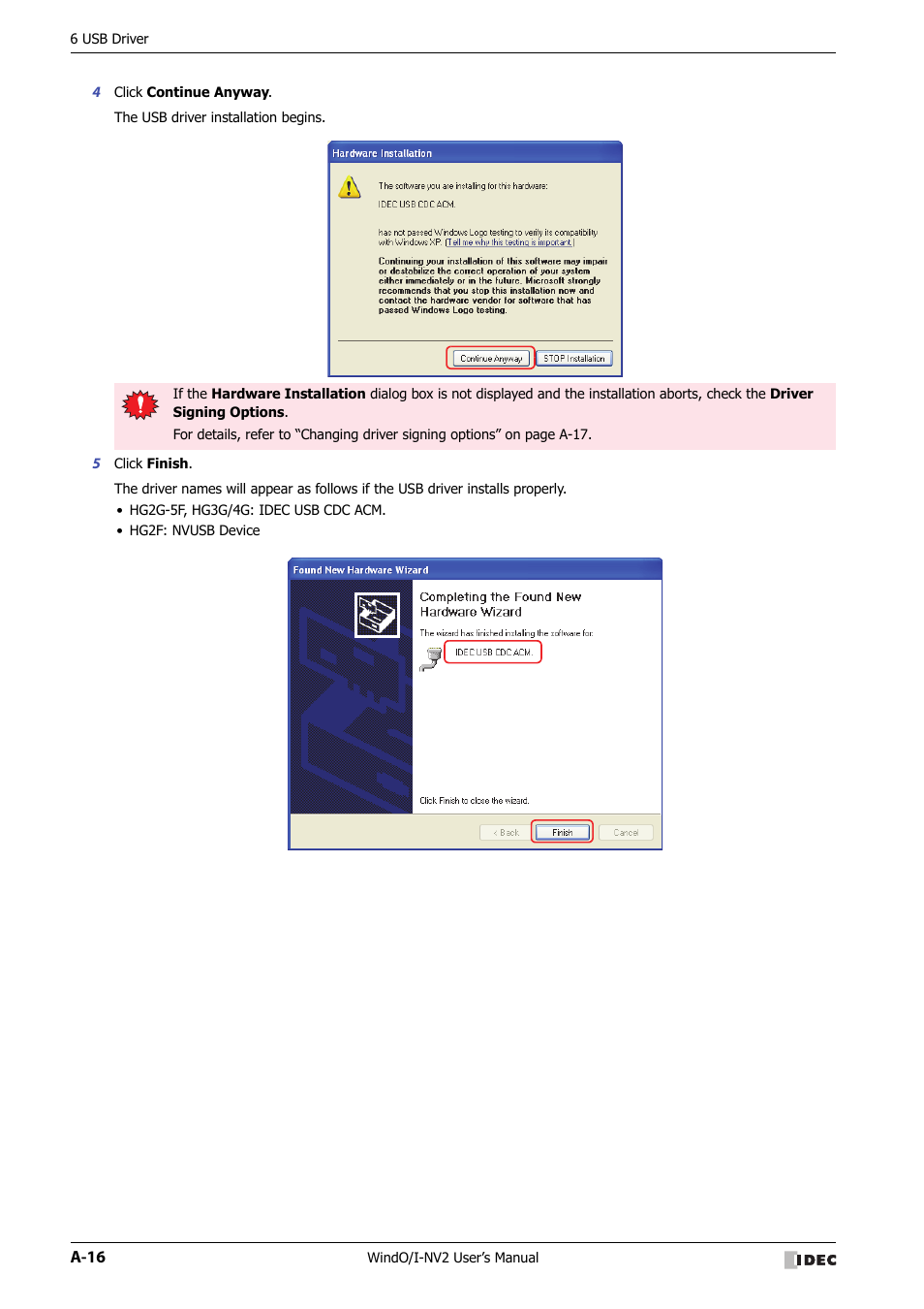 IDEC High Performance Series User Manual | Page 1428 / 1448