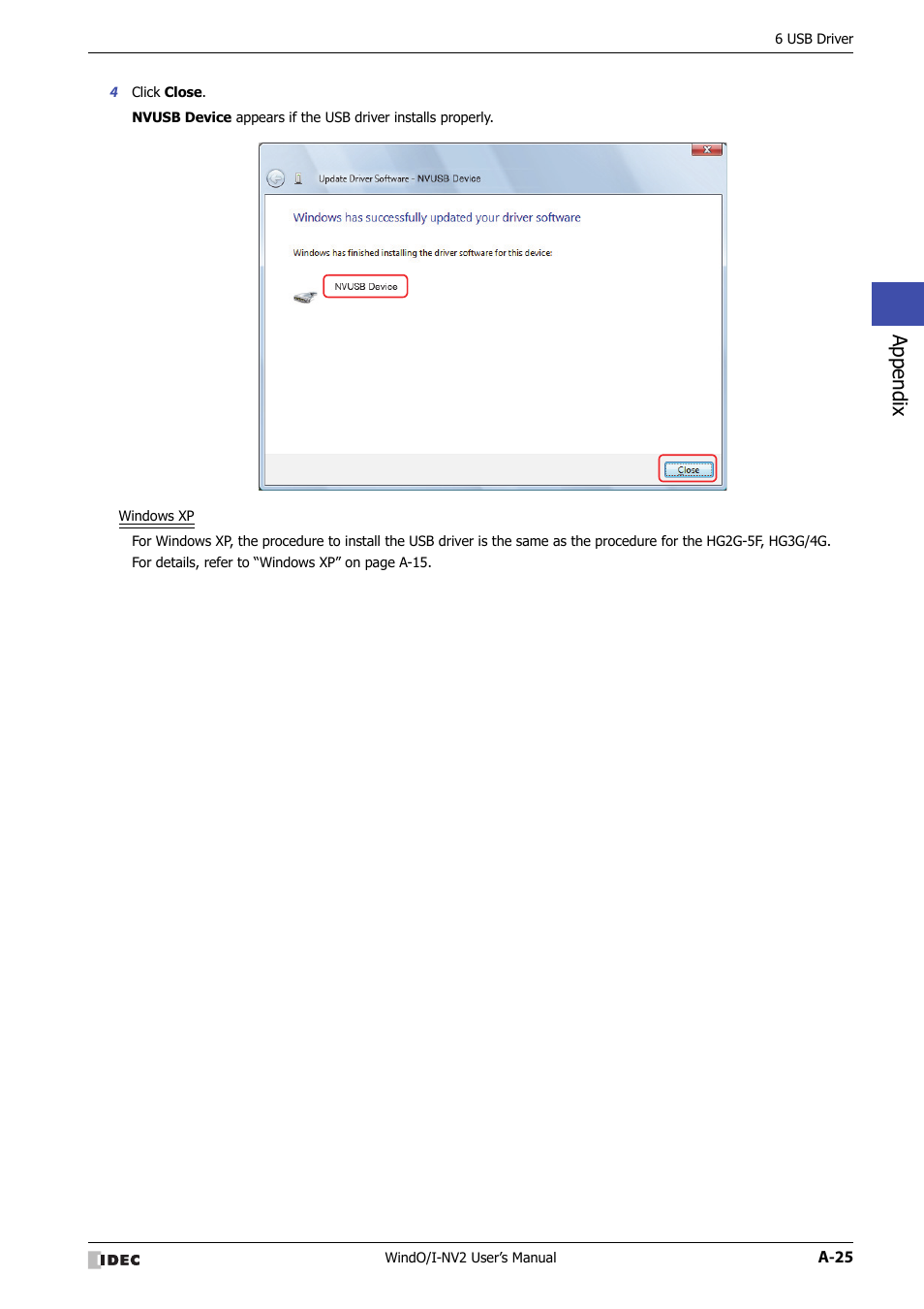 Appendix | IDEC High Performance Series User Manual | Page 1437 / 1448
