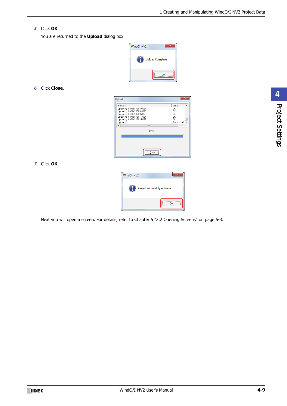 IDEC High Performance Series User Manual | Page 195 / 1448