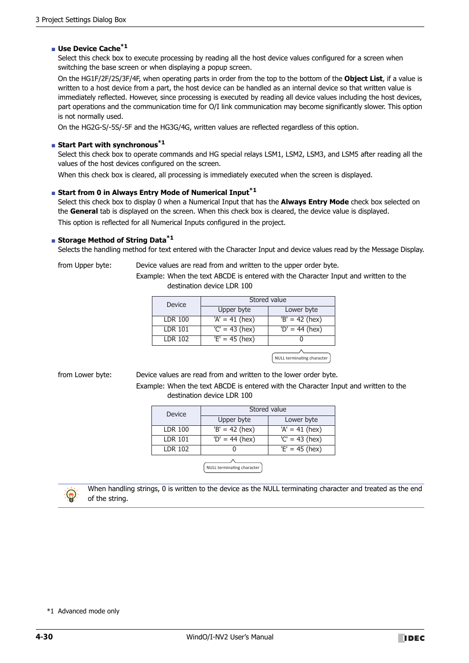 IDEC High Performance Series User Manual | Page 216 / 1448