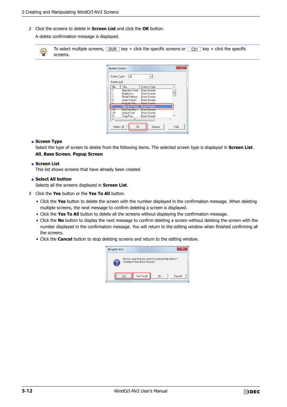 IDEC High Performance Series User Manual | Page 264 / 1448