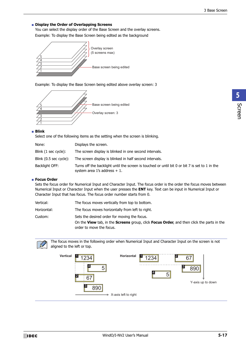 Scr ee n | IDEC High Performance Series User Manual | Page 269 / 1448