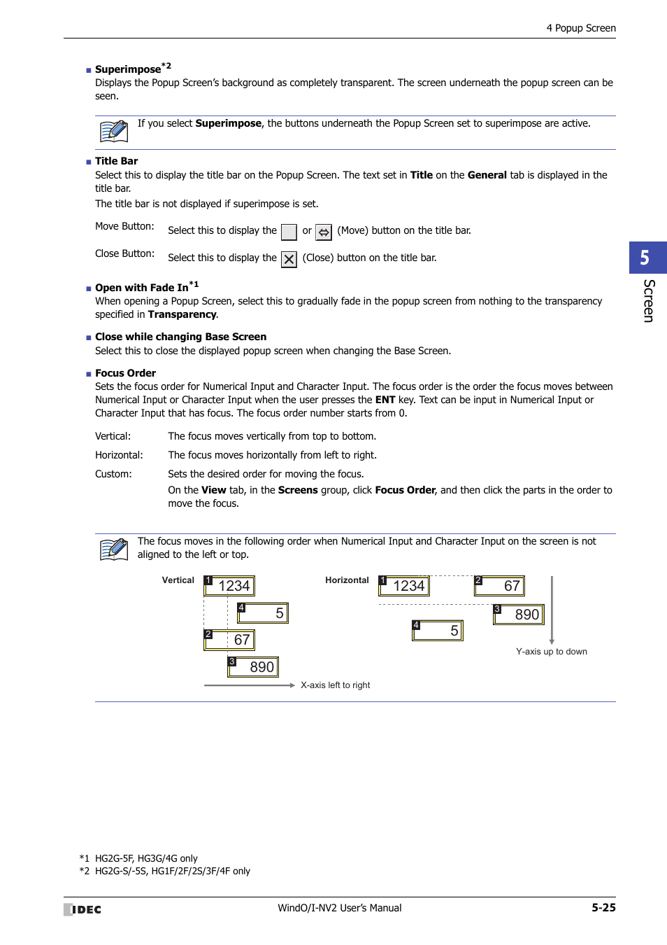 Scr ee n | IDEC High Performance Series User Manual | Page 277 / 1448