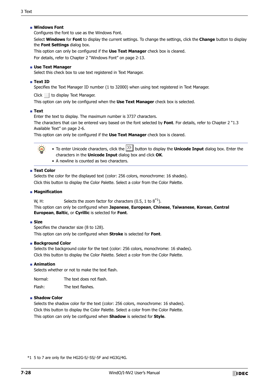 IDEC High Performance Series User Manual | Page 322 / 1448