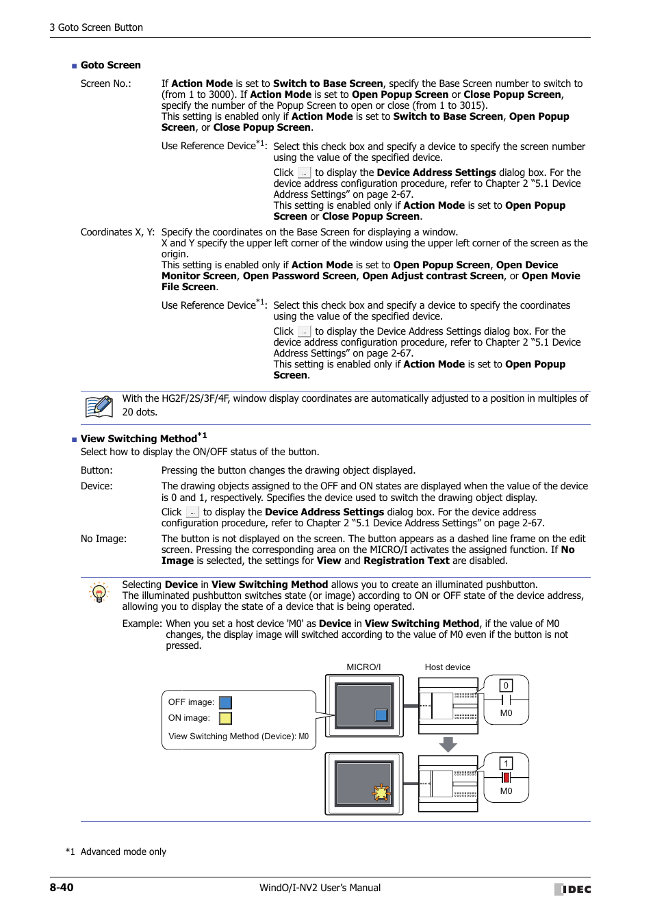 IDEC High Performance Series User Manual | Page 364 / 1448
