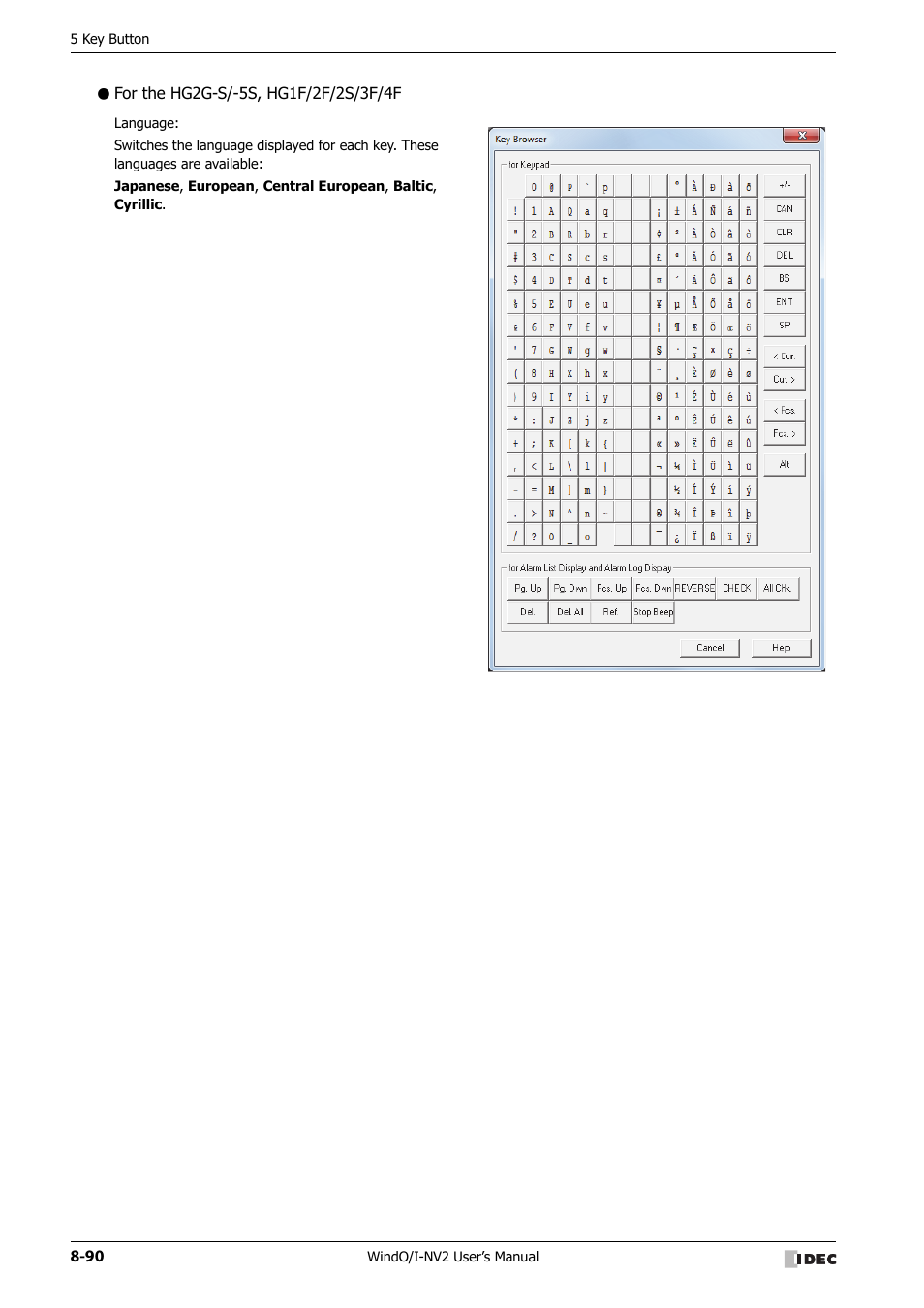 For the hg2g-s/-5s, hg1f/2f/2s/3f/4f | IDEC High Performance Series User Manual | Page 414 / 1448