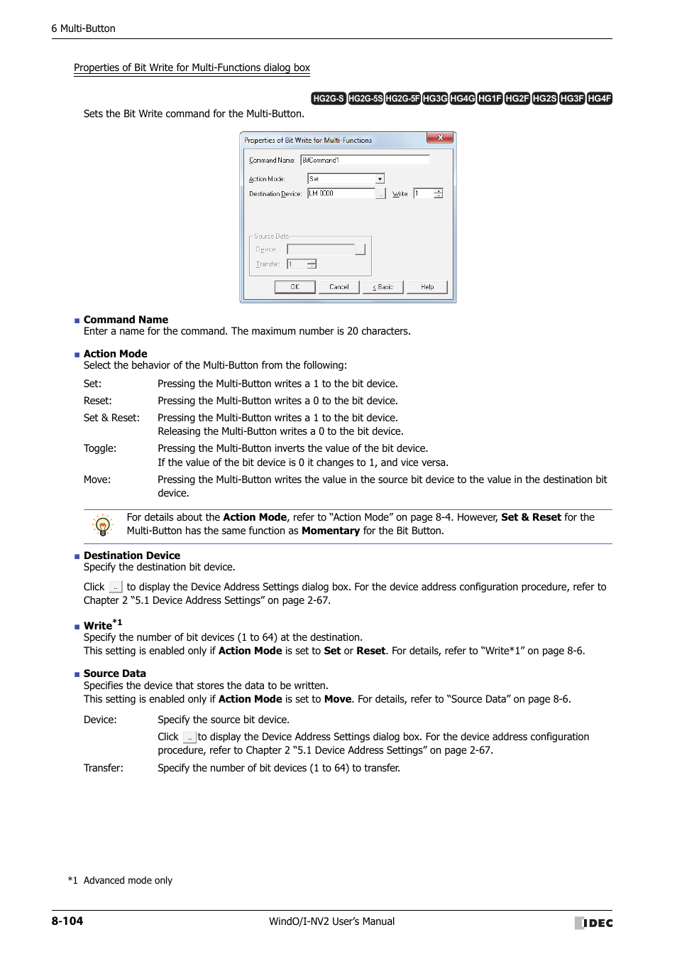 IDEC High Performance Series User Manual | Page 428 / 1448