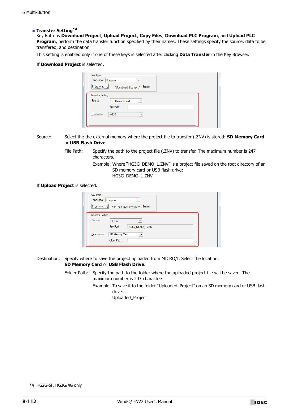 IDEC High Performance Series User Manual | Page 436 / 1448