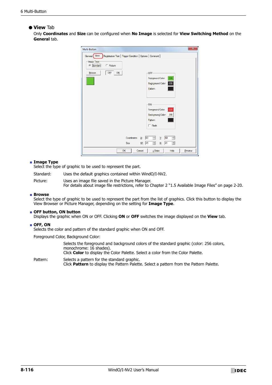 View tab | IDEC High Performance Series User Manual | Page 440 / 1448