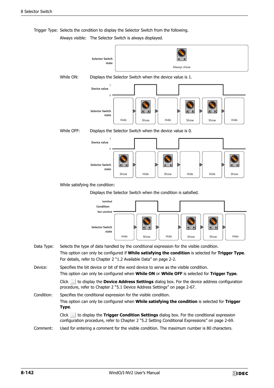 IDEC High Performance Series User Manual | Page 466 / 1448