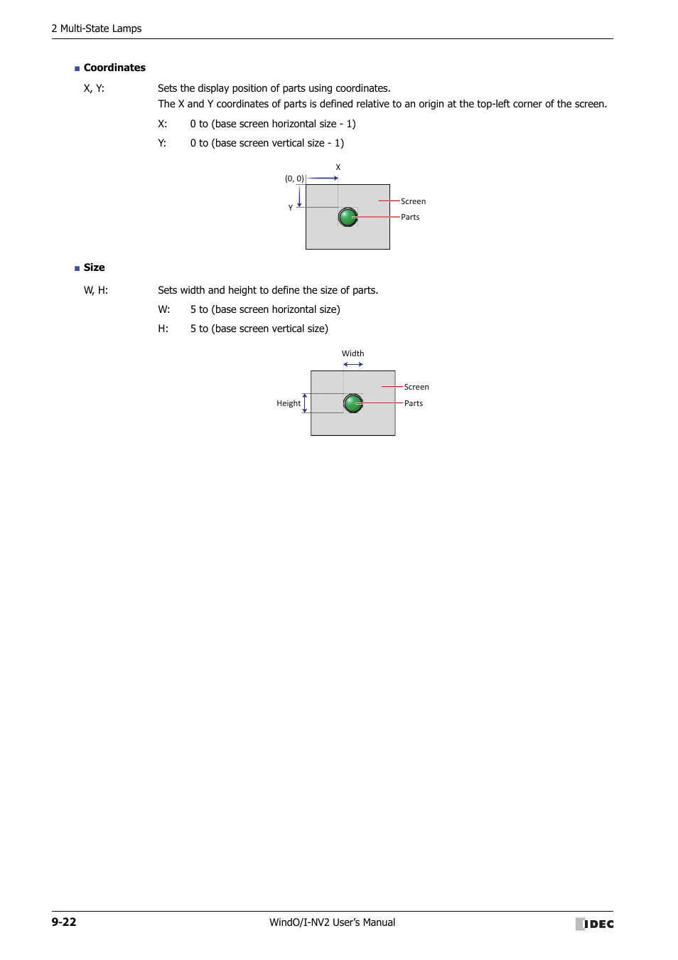IDEC High Performance Series User Manual | Page 502 / 1448