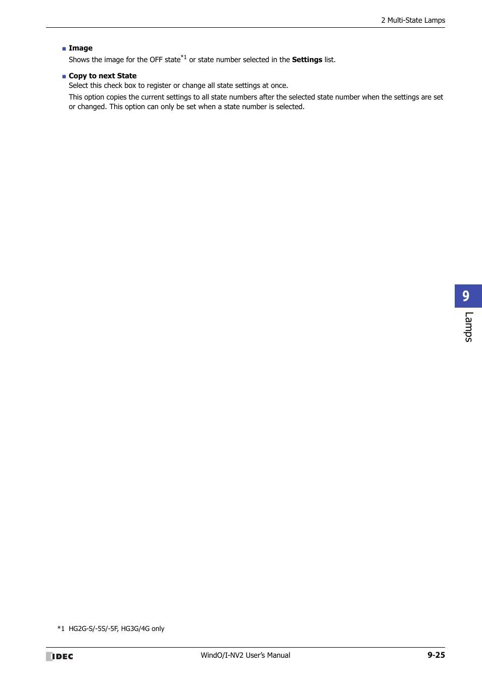 Lamps | IDEC High Performance Series User Manual | Page 505 / 1448