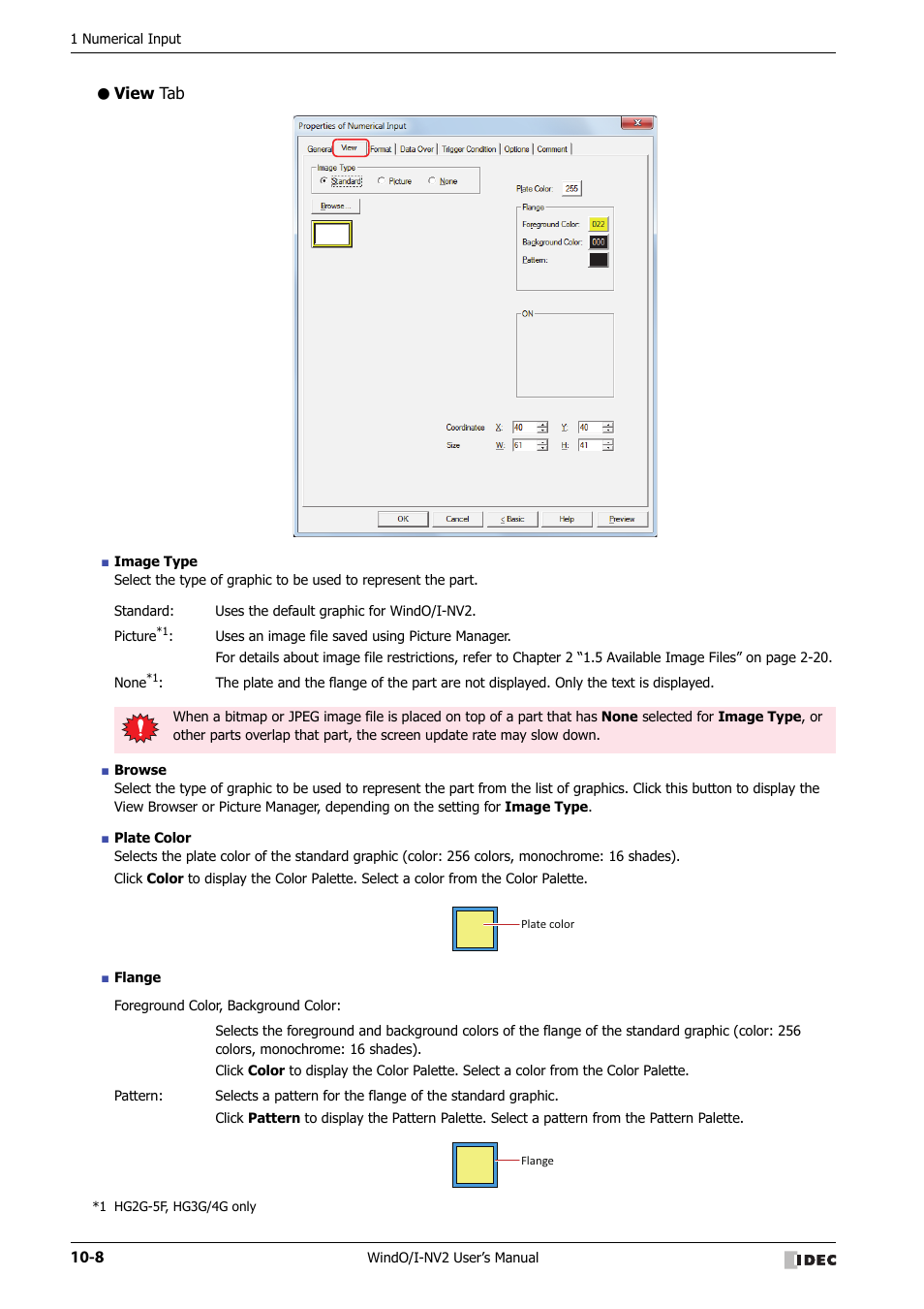 View tab | IDEC High Performance Series User Manual | Page 520 / 1448