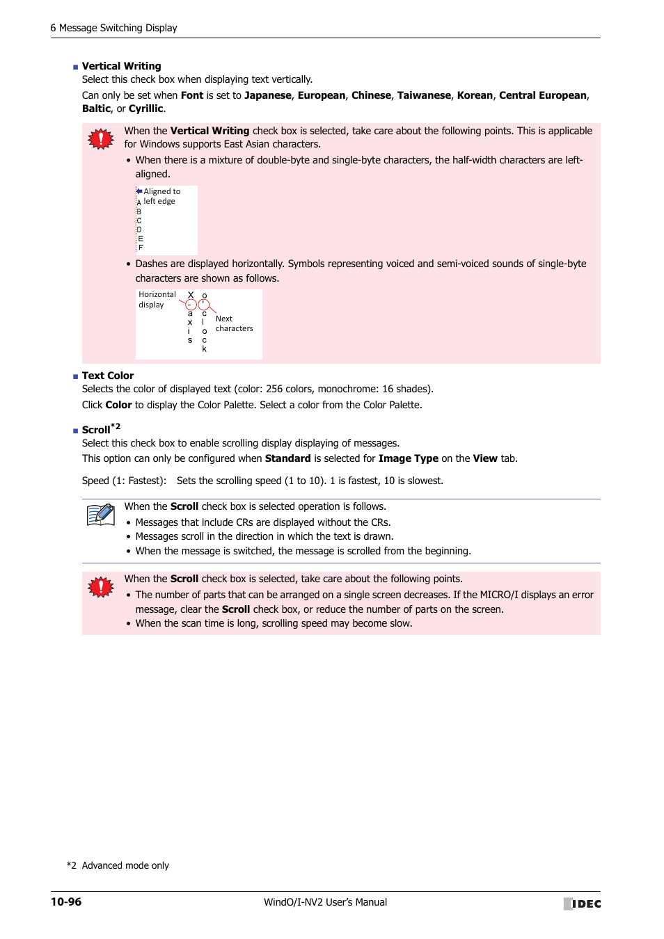 IDEC High Performance Series User Manual | Page 608 / 1448