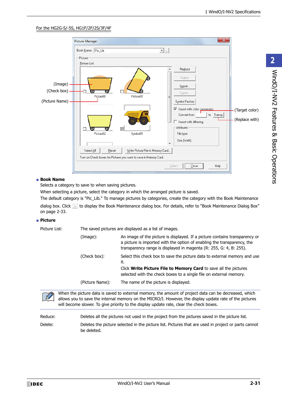 Windo/i -nv2 f eatures & b asic oper ations | IDEC High Performance Series User Manual | Page 61 / 1448