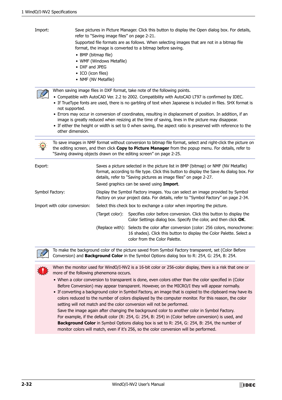 IDEC High Performance Series User Manual | Page 62 / 1448