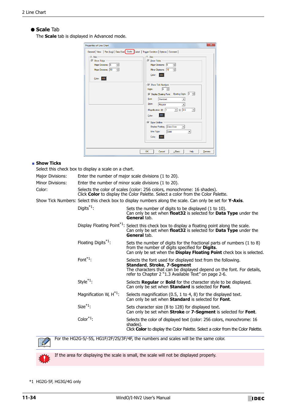 Scale tab | IDEC High Performance Series User Manual | Page 706 / 1448