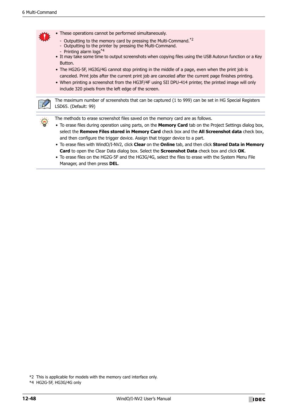 IDEC High Performance Series User Manual | Page 784 / 1448