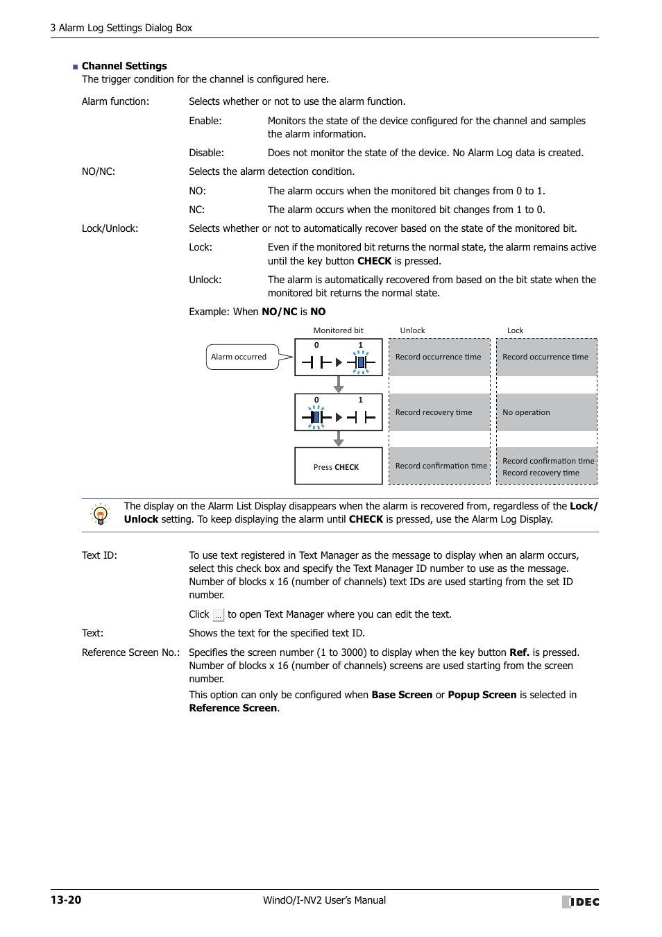IDEC High Performance Series User Manual | Page 818 / 1448