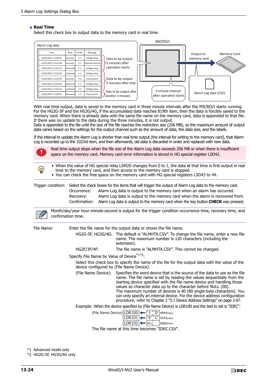 IDEC High Performance Series User Manual | Page 822 / 1448