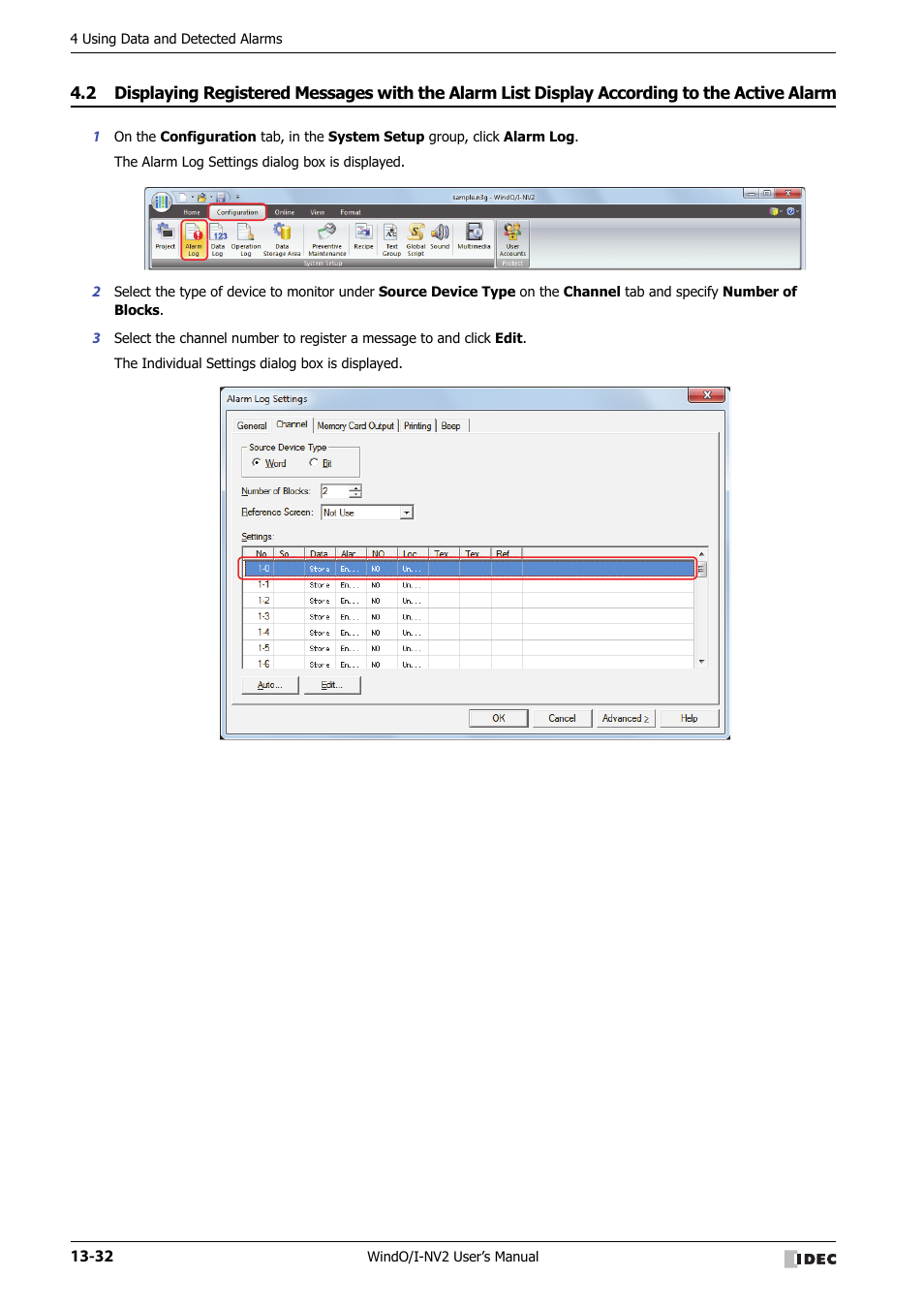 IDEC High Performance Series User Manual | Page 830 / 1448